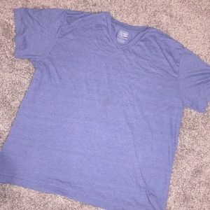 blue v neck tee!